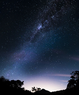 Blackout roller blind Starry sky