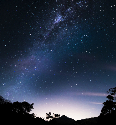 Blackout roller blind Starry sky