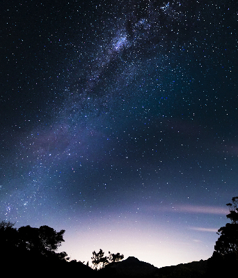 Blackout roller blind Starry sky