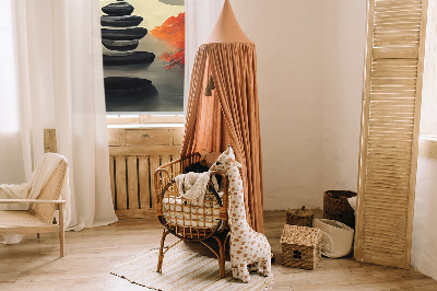 Fabric roller blind for window Mountain