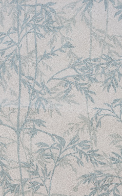 Blackout roller blind for window Leaves
