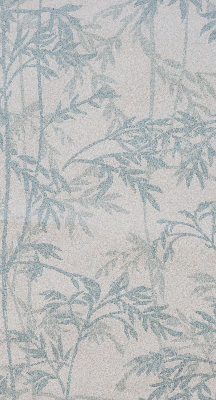 Blackout roller blind for window Leaves