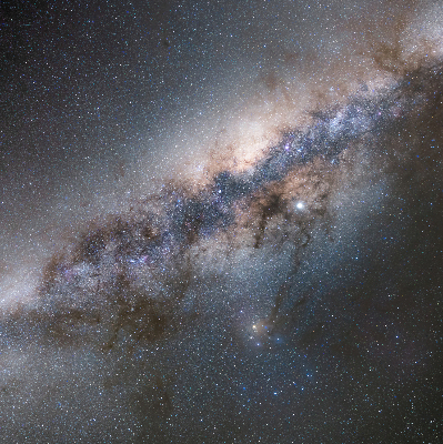 Blackout roller blind Milky Way