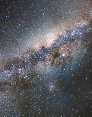 Blackout roller blind Milky Way
