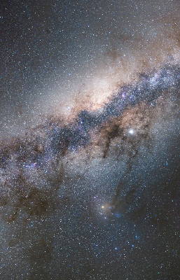 Blackout roller blind Milky Way