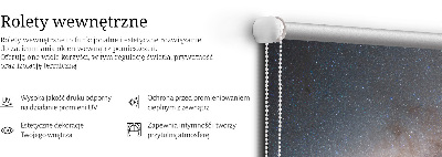 Blackout roller blind Milky Way