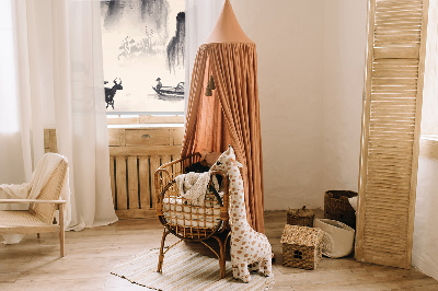 Fabric roller blind for window Rocks