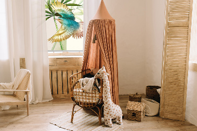 Blackout roller blind Birds in the leaves