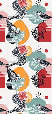 Blackout roller blind Birds