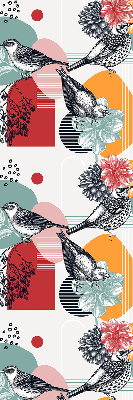 Blackout roller blind Birds