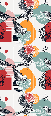 Blackout roller blind Birds