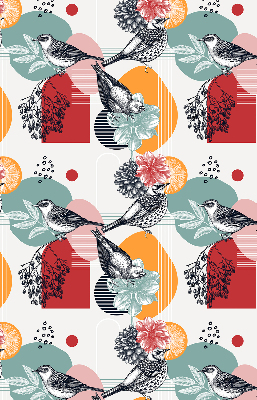 Blackout roller blind Birds