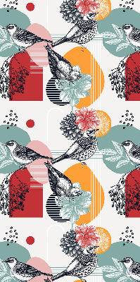 Blackout roller blind Birds