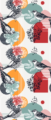 Blackout roller blind Birds