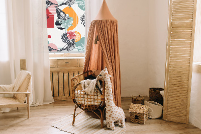 Blackout roller blind Birds