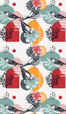 Blackout roller blind Birds