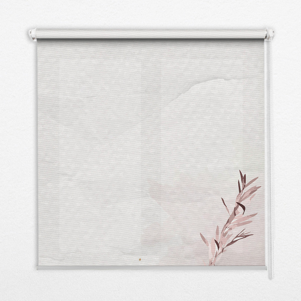 Fabric roller blind for window A crumpled piece of paper