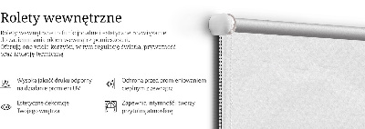 Fabric roller blind for window A crumpled piece of paper