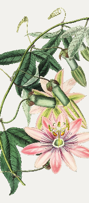 Blackout roller blind Pink flower
