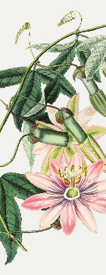 Blackout roller blind Pink flower
