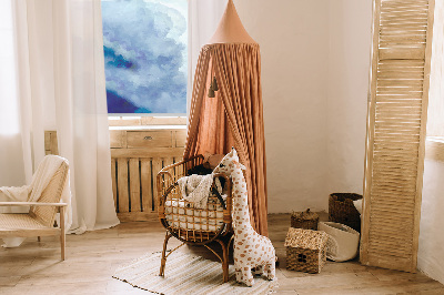 Blackout roller blind for window Clouds