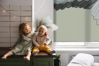 Blackout roller blind for window Crane in flight