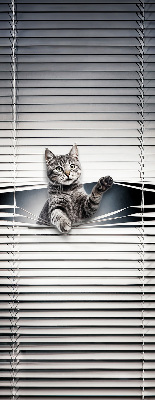Blackout roller blind for window Cat