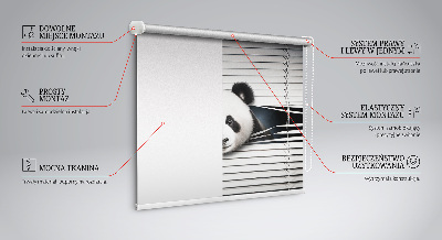 Blackout roller blind for window Panda