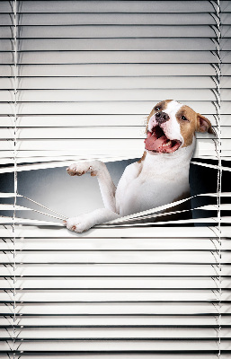 Blackout roller blind Dog