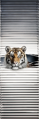 Fabric roller blind for window Tiger