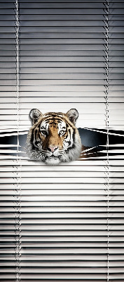 Fabric roller blind for window Tiger