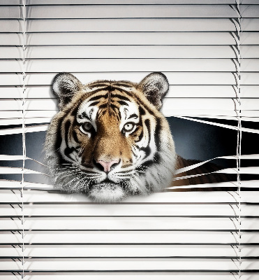 Fabric roller blind for window Tiger