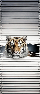 Fabric roller blind for window Tiger