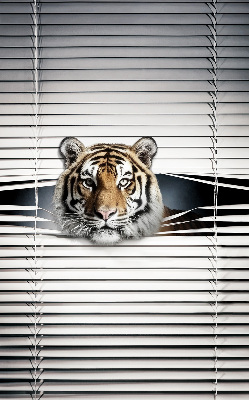 Fabric roller blind for window Tiger