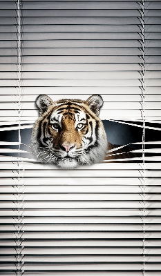Fabric roller blind for window Tiger