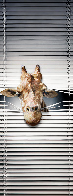 Blackout roller blind for window Giraffe