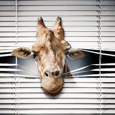 Blackout roller blind for window Giraffe