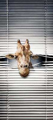 Blackout roller blind for window Giraffe