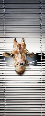 Blackout roller blind for window Giraffe