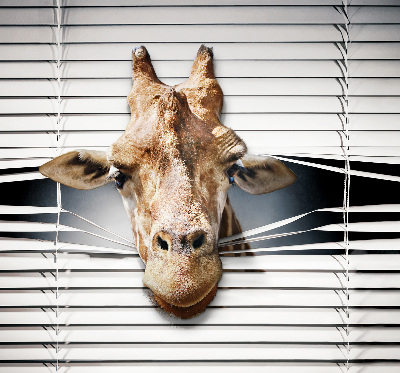 Blackout roller blind for window Giraffe