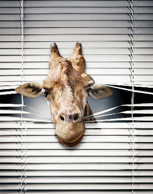 Blackout roller blind for window Giraffe