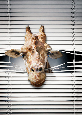 Blackout roller blind for window Giraffe