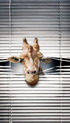 Blackout roller blind for window Giraffe