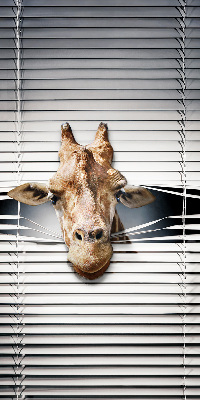 Blackout roller blind for window Giraffe