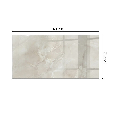 Rectangular glass to coffee table Marble graphic composition
