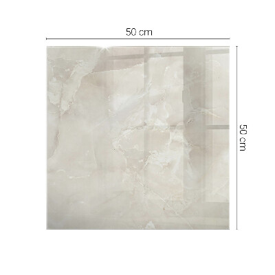 Rectangular glass to coffee table Marble graphic composition