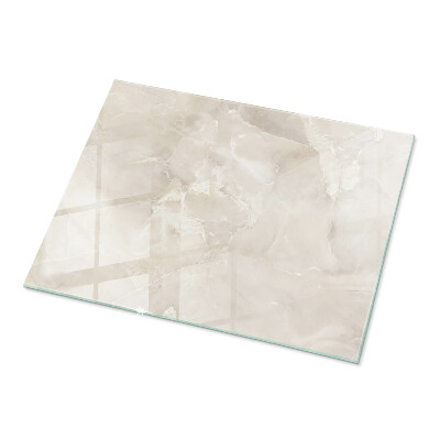 Rectangular glass to coffee table Marble graphic composition