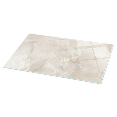Rectangular glass to coffee table Marble graphic composition