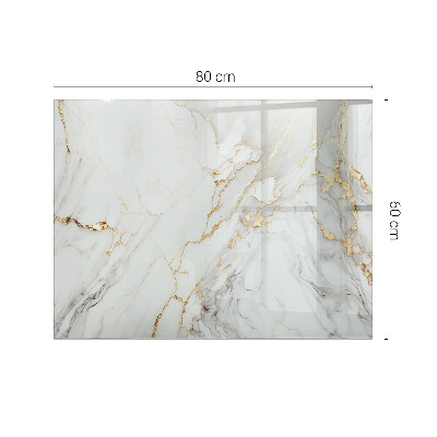 Rectangular top table Subtle marble veins