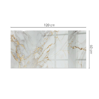 Rectangular top table Subtle marble veins